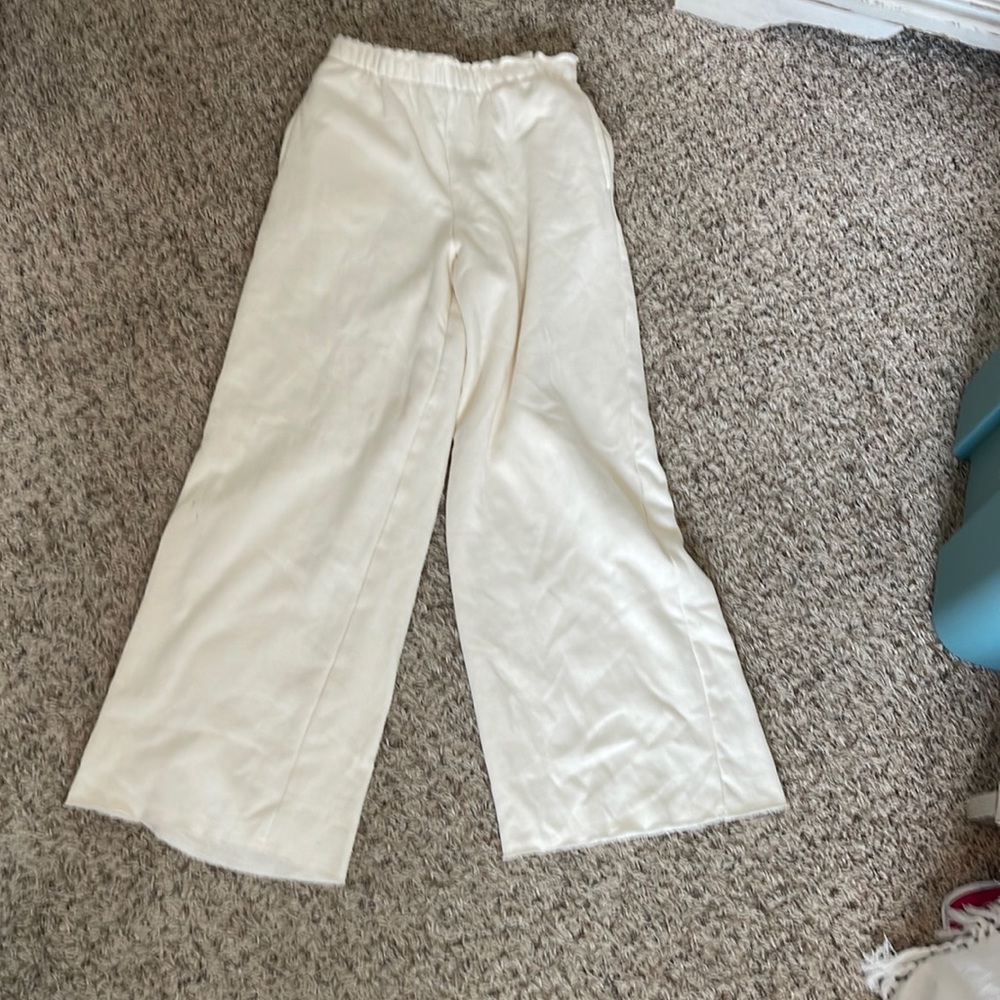 Wide leg sleep pants
